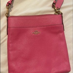 Pink Coach Crossbody Bag